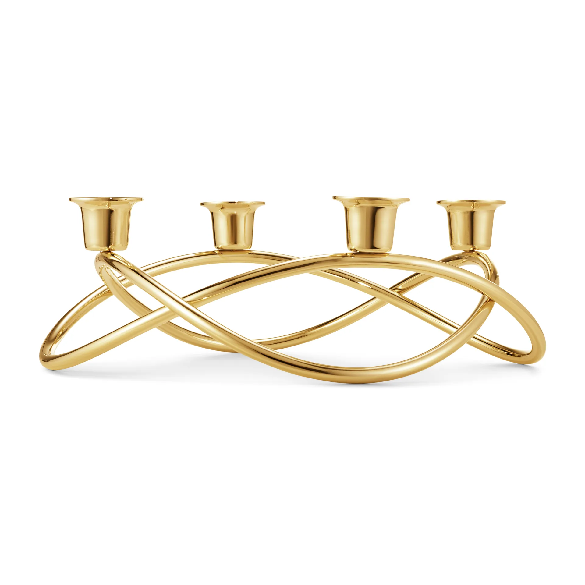 Season lysestage Ø26 cm, guldbelagt Georg Jensen