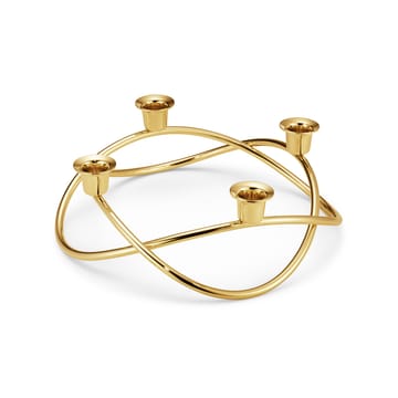 Season lysestage Ø26 cm - guldbelagt - Georg Jensen