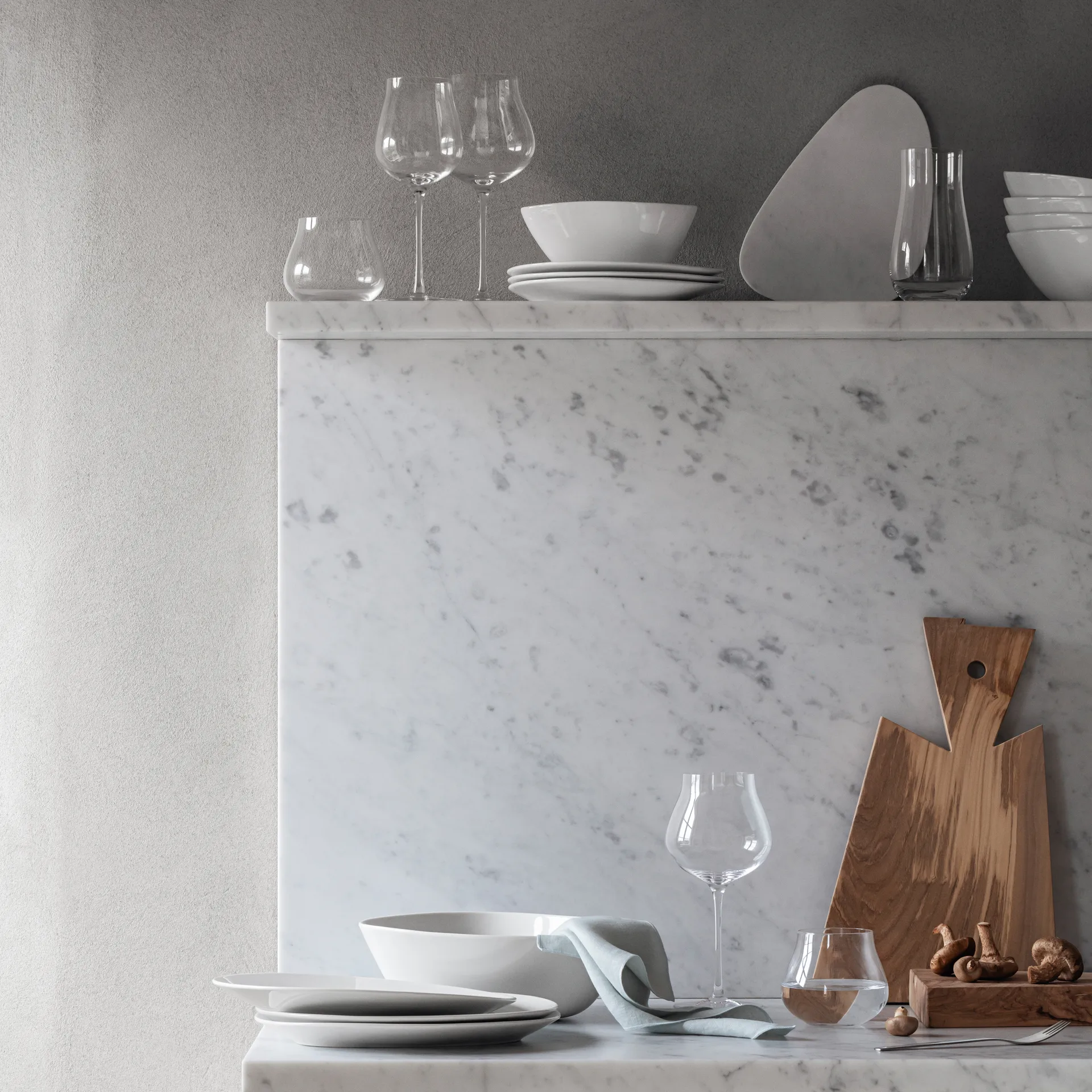 Sky drikkeglas højt 45 cl 6-pak, Krystallinsk Georg Jensen