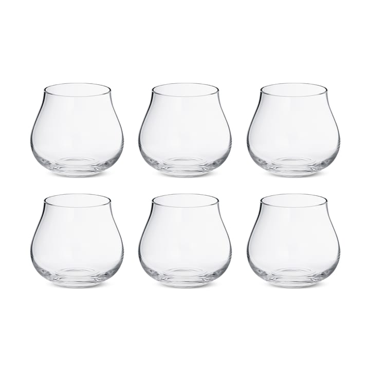 Sky drikkeglas lavt 38 cl 6-pak, Krystallinsk Georg Jensen