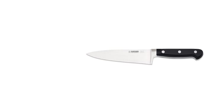 Geisser kokkekniv 15 cm, Sort Giesser