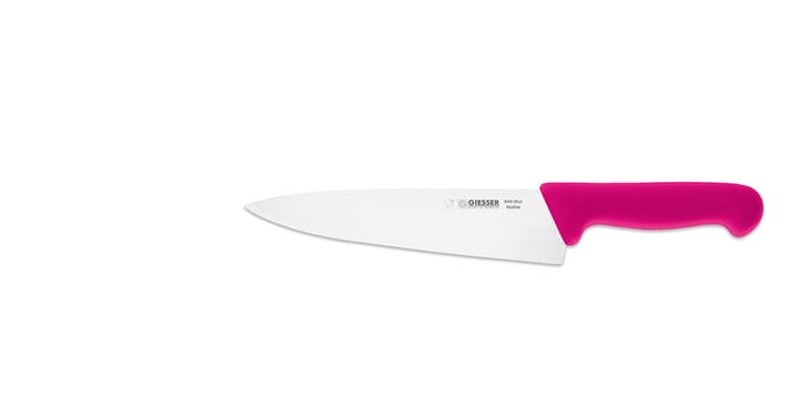 Geisser kokkekniv 20 cm - Lyserød - Giesser