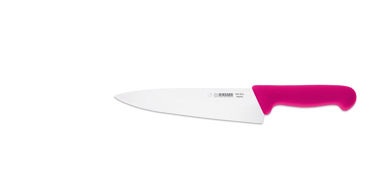 Giesser Geisser kokkekniv 20 cm Lyserød