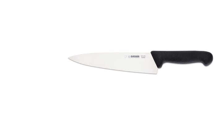 Geisser kokkekniv 20 cm, Sort Giesser
