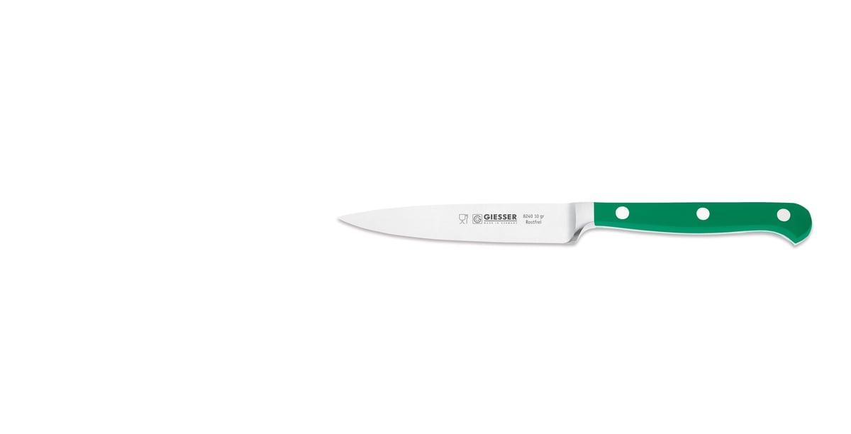 Giesser Giesser skrællekniv 10 cm Grøn