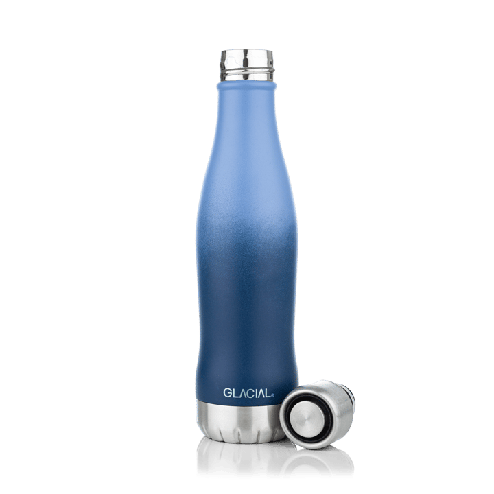 Glacial vandflaske active 400 ml - Blue fade - Glacial