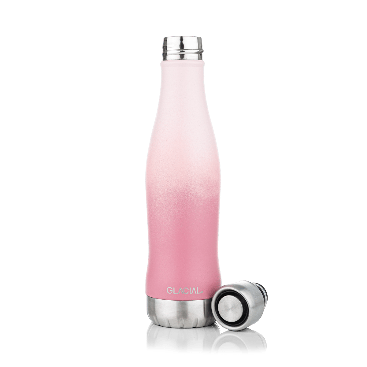 Glacial Glacial vandflaske active 400 ml Pink fade