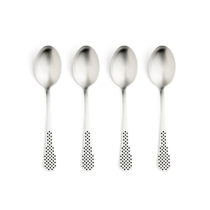 Classic dessertske - Rustfrit stål, 15 cm, 4-pak - Global
