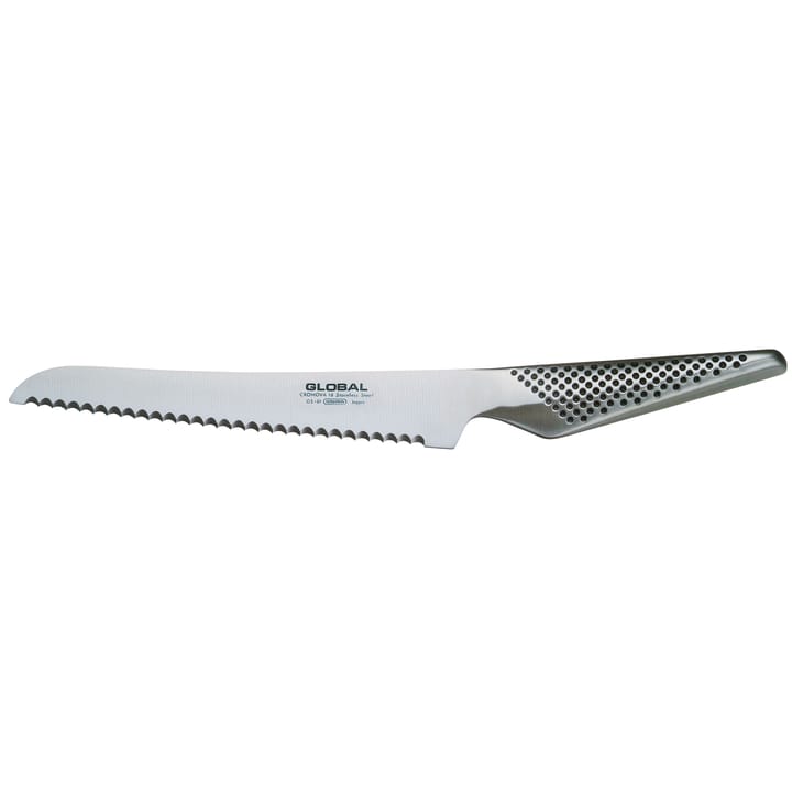 Global G-61R brødkniv 16 cm savtakket æg - Rustfrit stål - Global