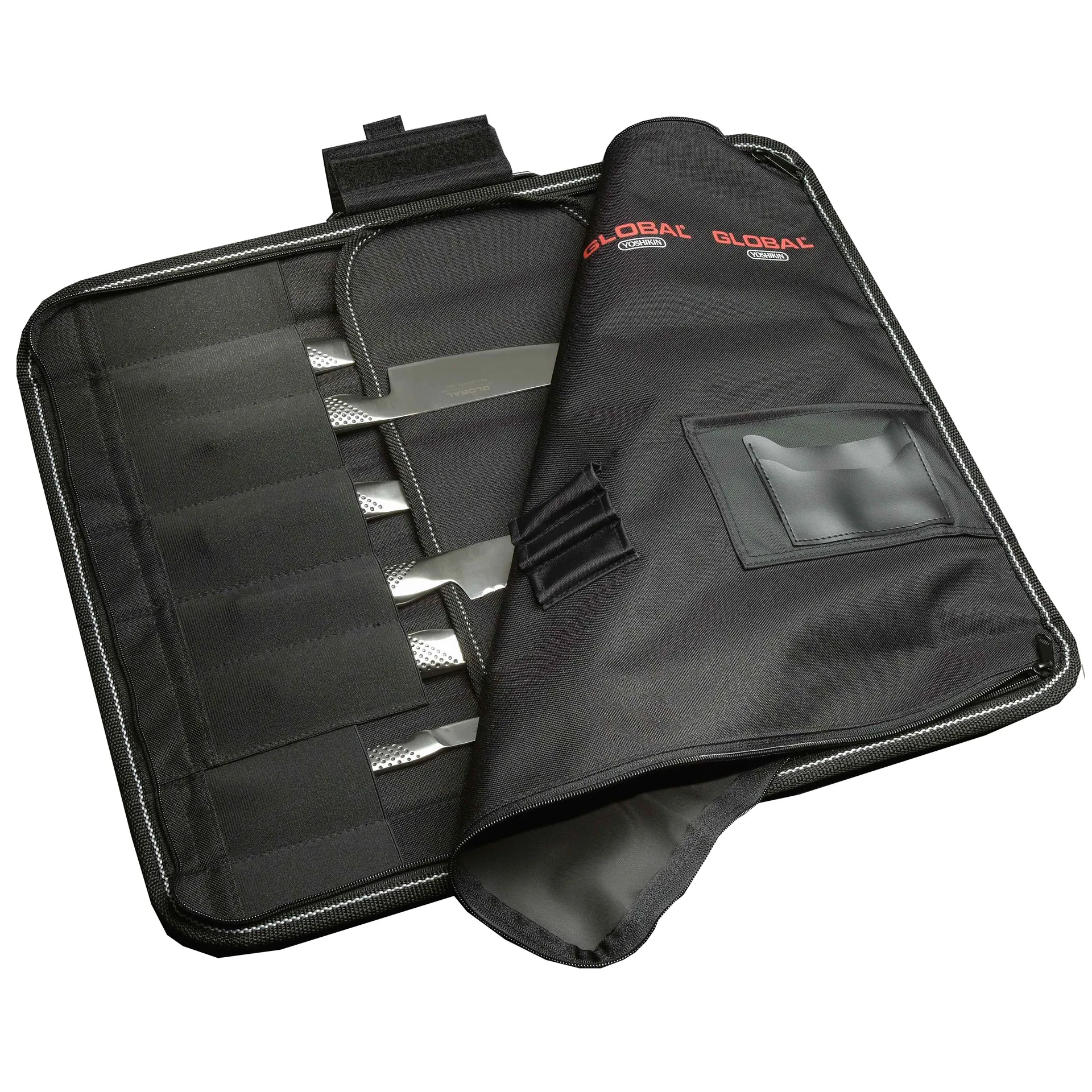 Global G-667 knivtaske, 11 lommer Global