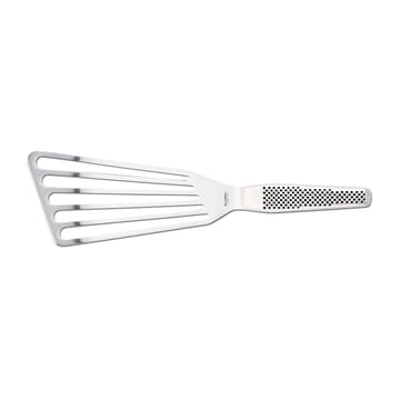 Global GS-27 paletkniv perforeret vinklet 27 cm - Rustfrit stål - Global