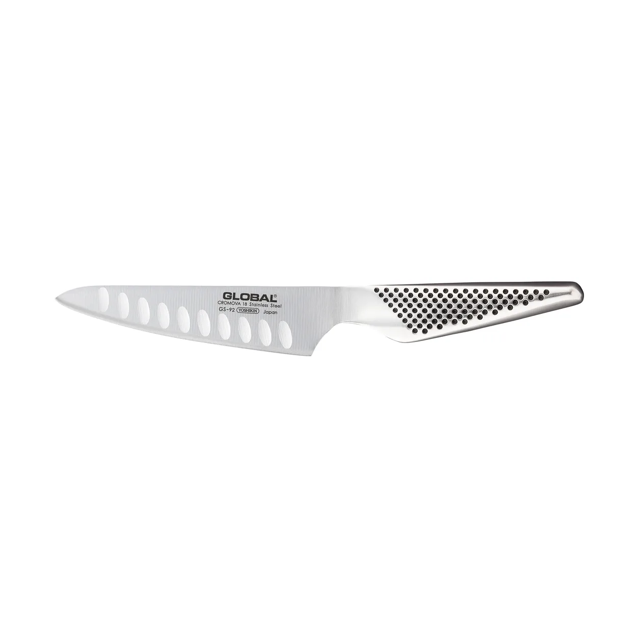 Global Global GS-92 kokkekniv 13 cm olivenslebet Rustfrit stål