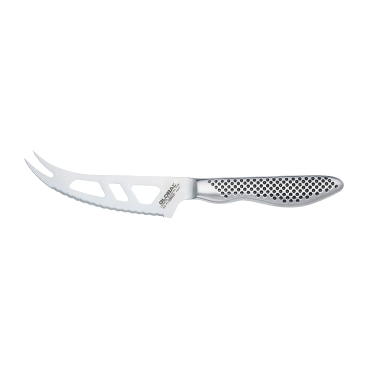 Global GS-95 ostekniv perforeret 10,5 cm, Rustfrit stål Global