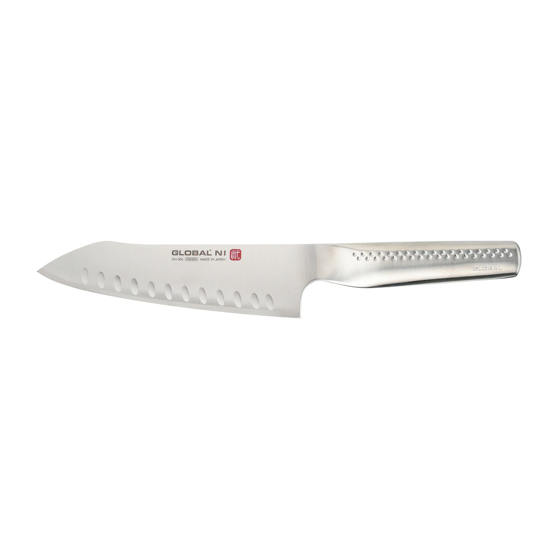 Global NI GN-006 Grøntsagshakker Oriental grantonskær, Rustfrit stål, 18 cm Global