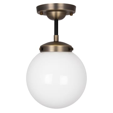Alley plafond IP44 - Antikmessing/Hvid - Globen Lighting
