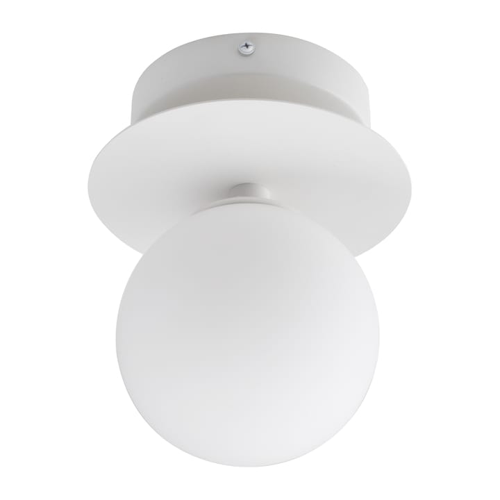 Art Deco IP44 væglampe, Hvid Globen Lighting