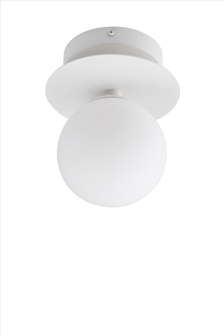 Art Deco IP44 væglampe/plafond, Hvid Globen Lighting