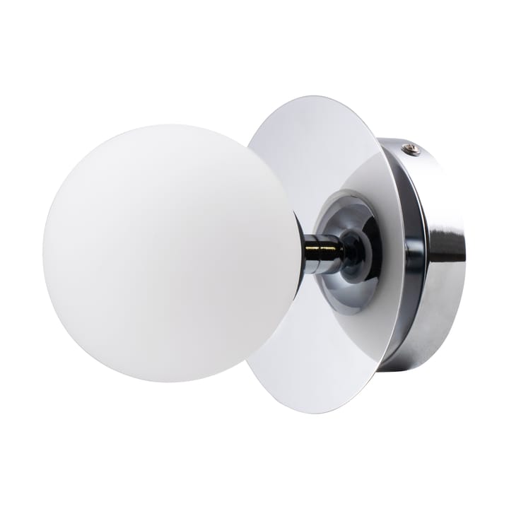 Art Deco IP44 væglampe/plafond, Krom-hvid Globen Lighting