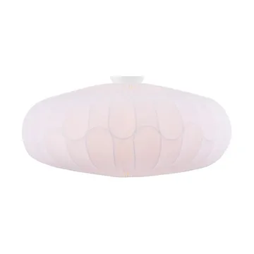 Bladverk loftlampe - Hvid, Ø50×20 cm - Globen Lighting