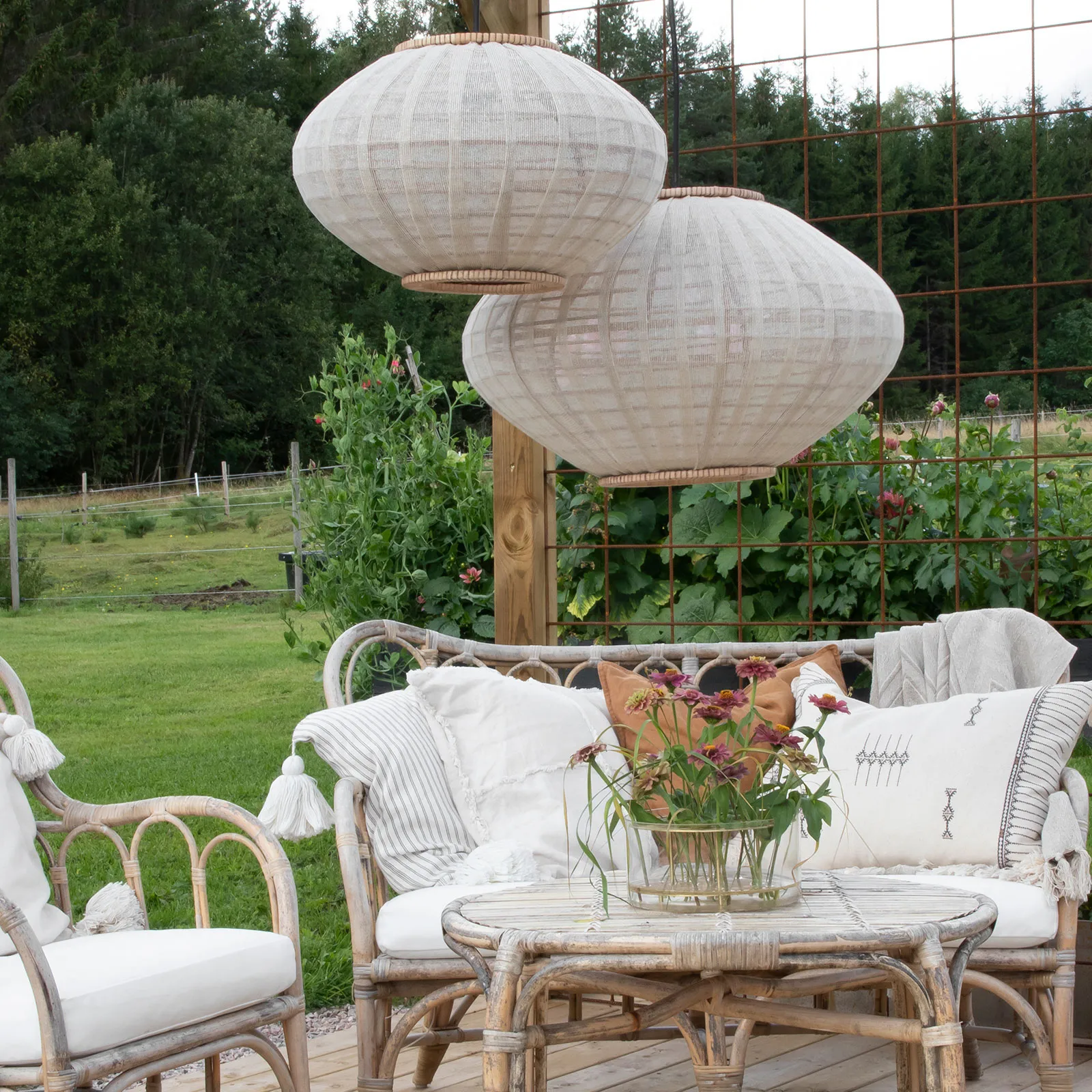 Borneo lampeskærm, Ø43 cm Globen Lighting