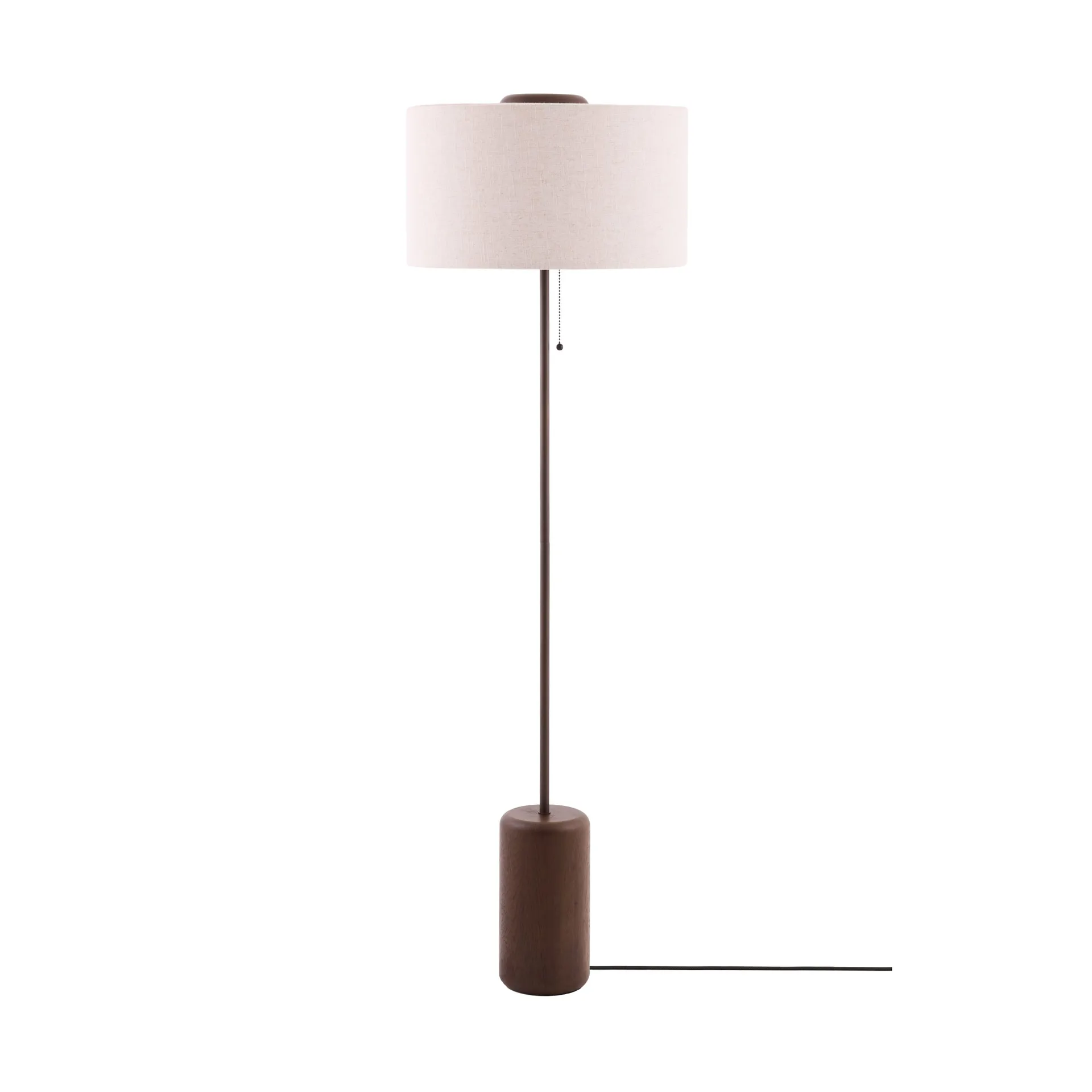 Bosco gulvlampe, Brunbejset eg Globen Lighting