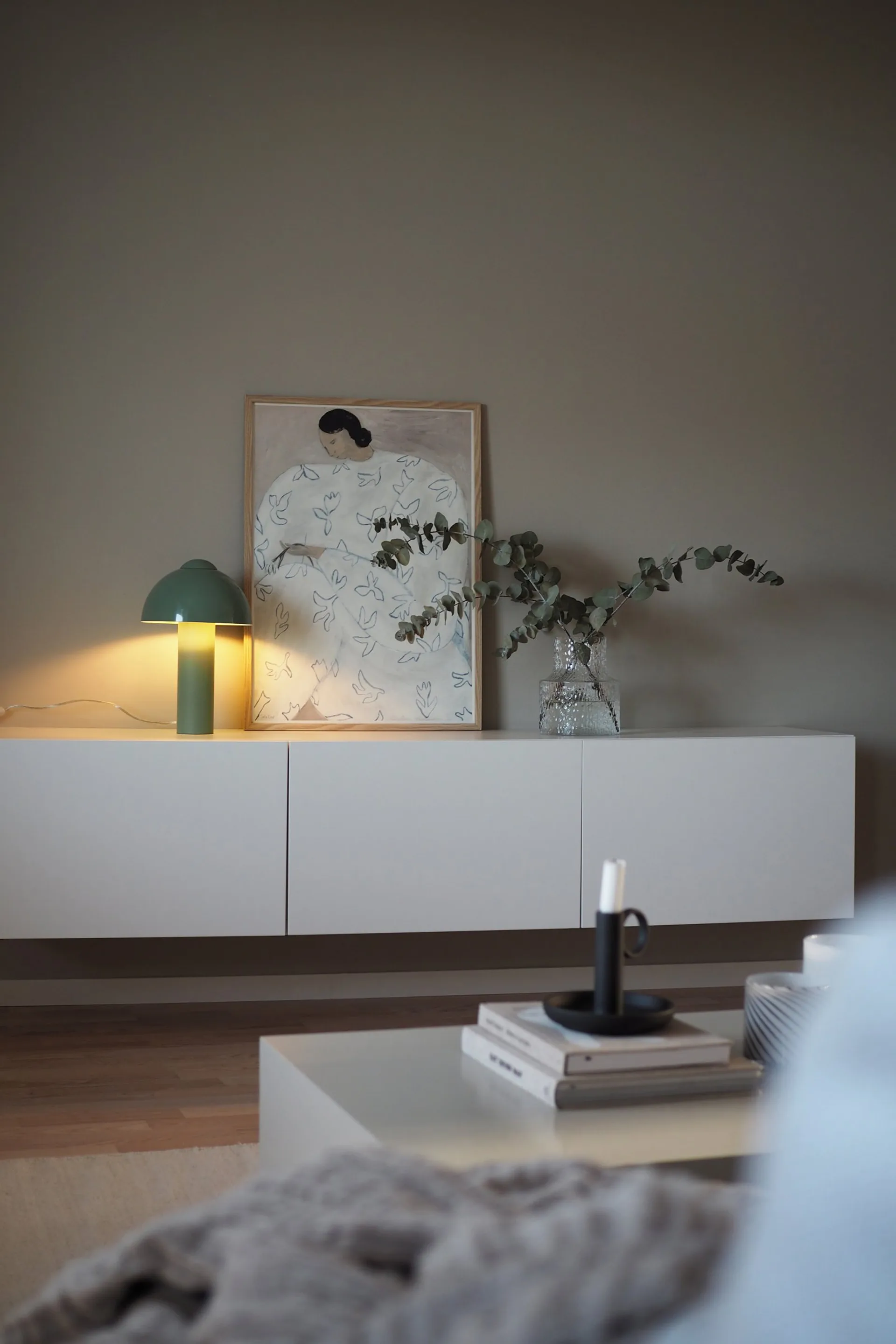 Buddy 23 bordlampe 36 cm, Grøn Globen Lighting