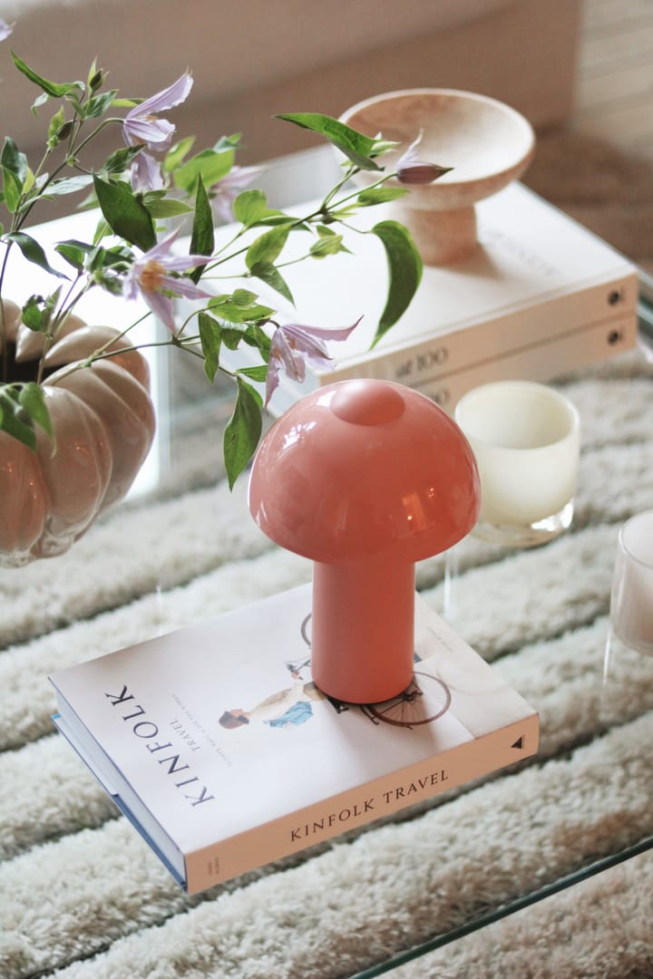 Buddy portabel bordlampe, Blush Globen Lighting