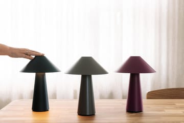 Cannes portabel bordlampe - Sort - Globen Lighting