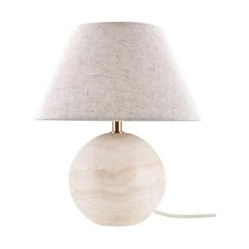 Castello 35 bordlampe - Beige travertin - Globen Lighting