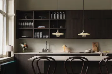 Cobbler pendel Ø25 cm - Creme - Globen Lighting