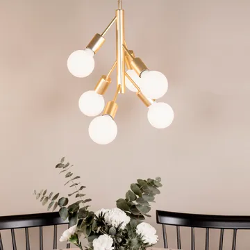 Comet loftlampe - messing - Globen Lighting