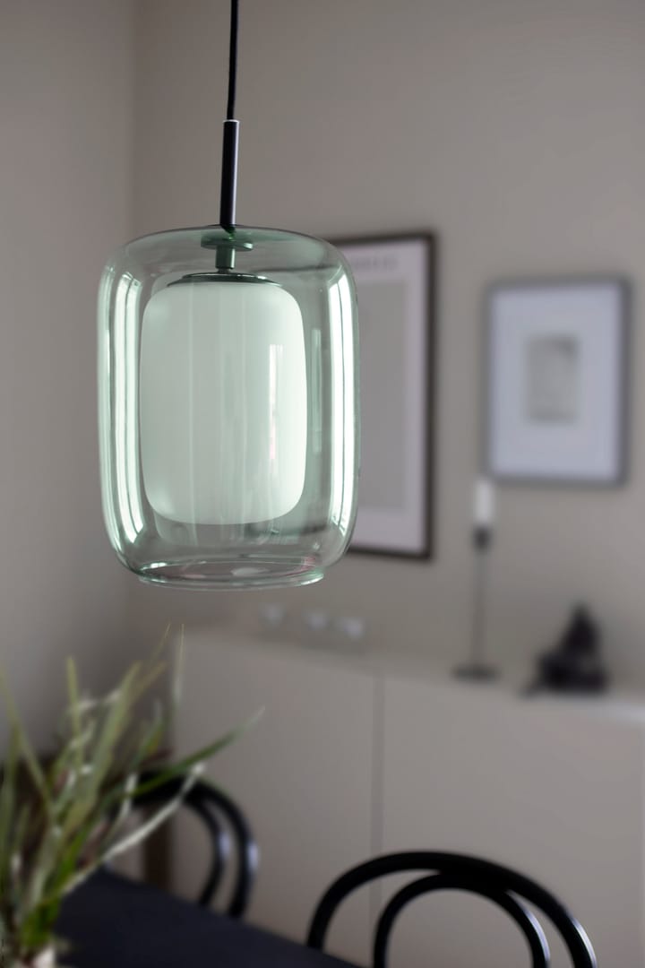 Cuboza pendel Ø20 cm, Grøn/Hvid Globen Lighting