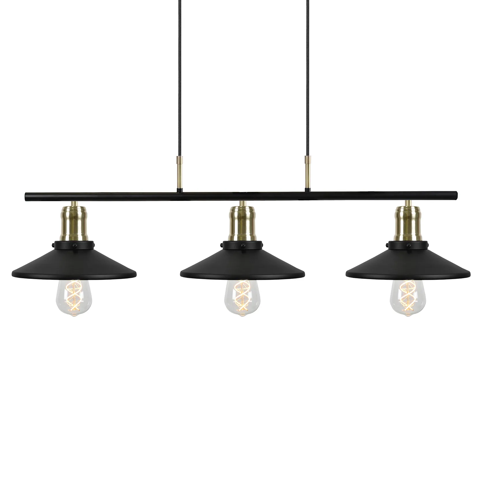 Disc pendel lampe 3, Black Globen Lighting