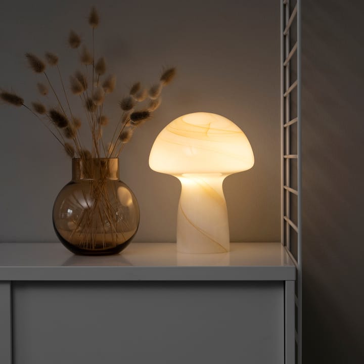 Fungo bordlampe beige, 20 cm Globen Lighting