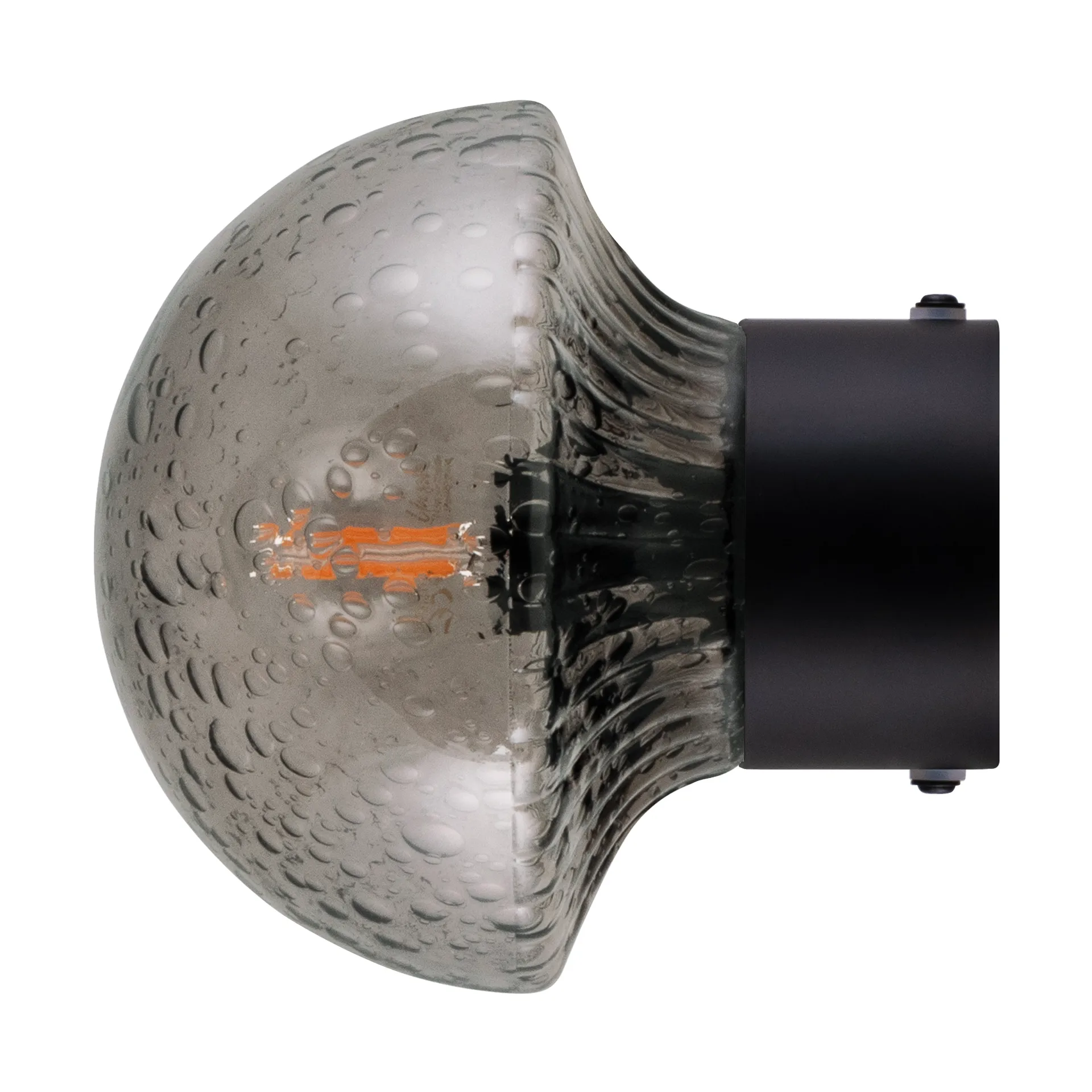 Fungo loftlampe Ø16 cm, Røg-sort Globen Lighting