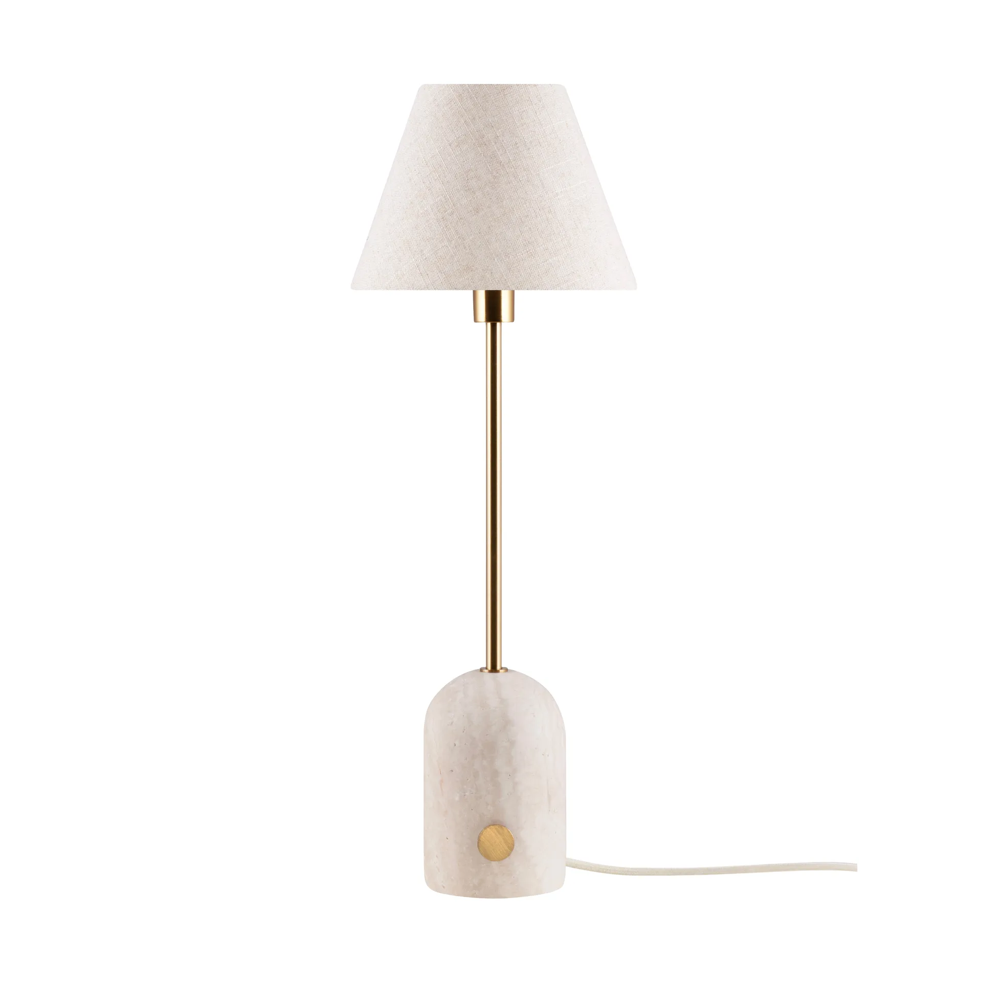 Gino 20 bordlampe, Travertin Globen Lighting