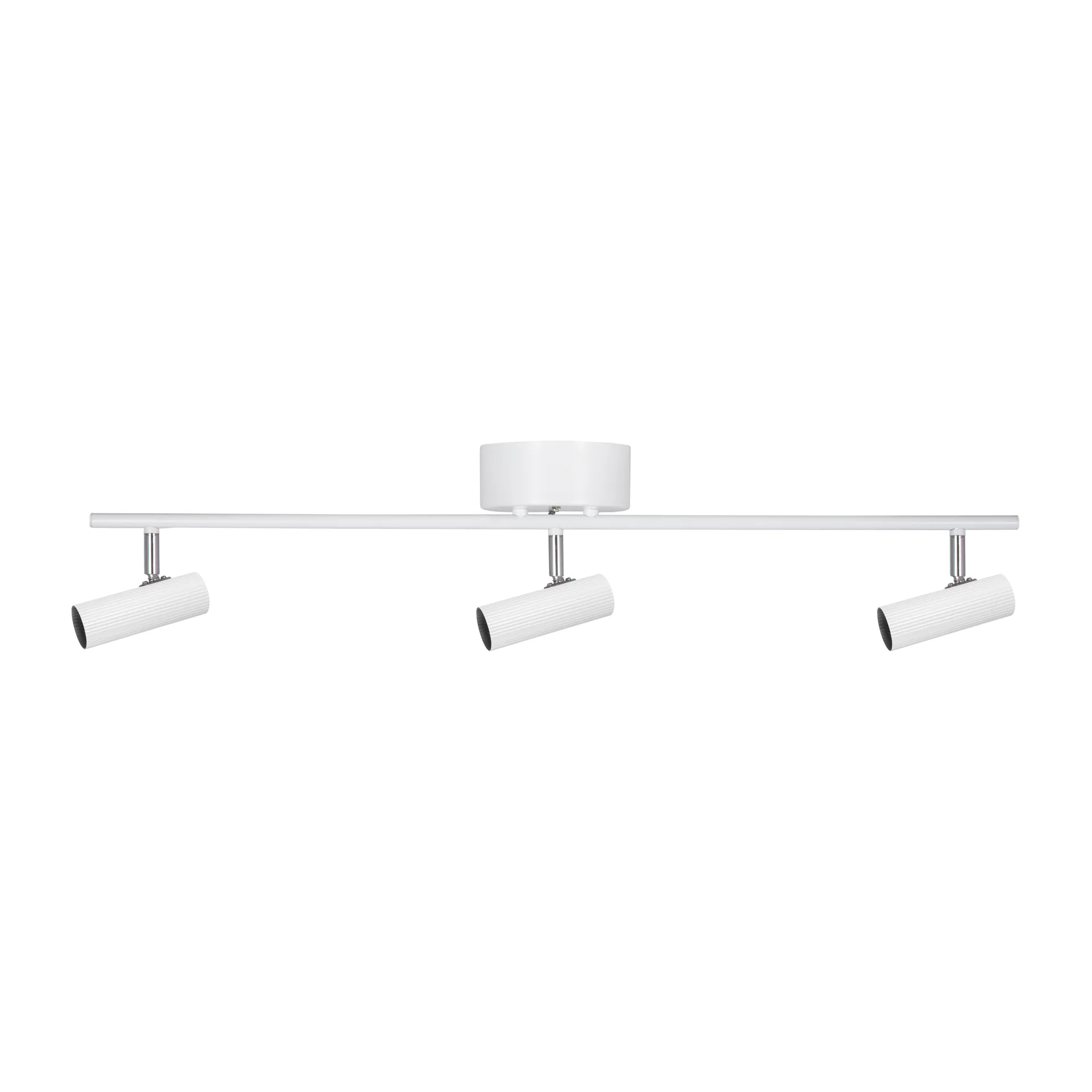 Hubble 3 Long plafond, Hvid/Krom Globen Lighting