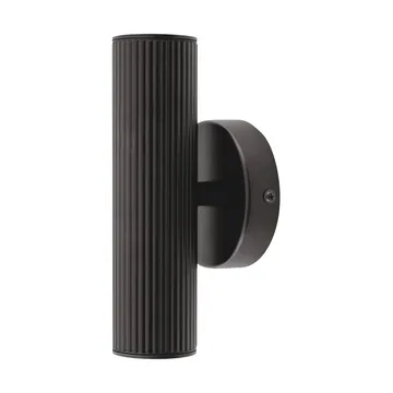 Hubble up/down væglampe facadebelysning - Sort - Globen Lighting