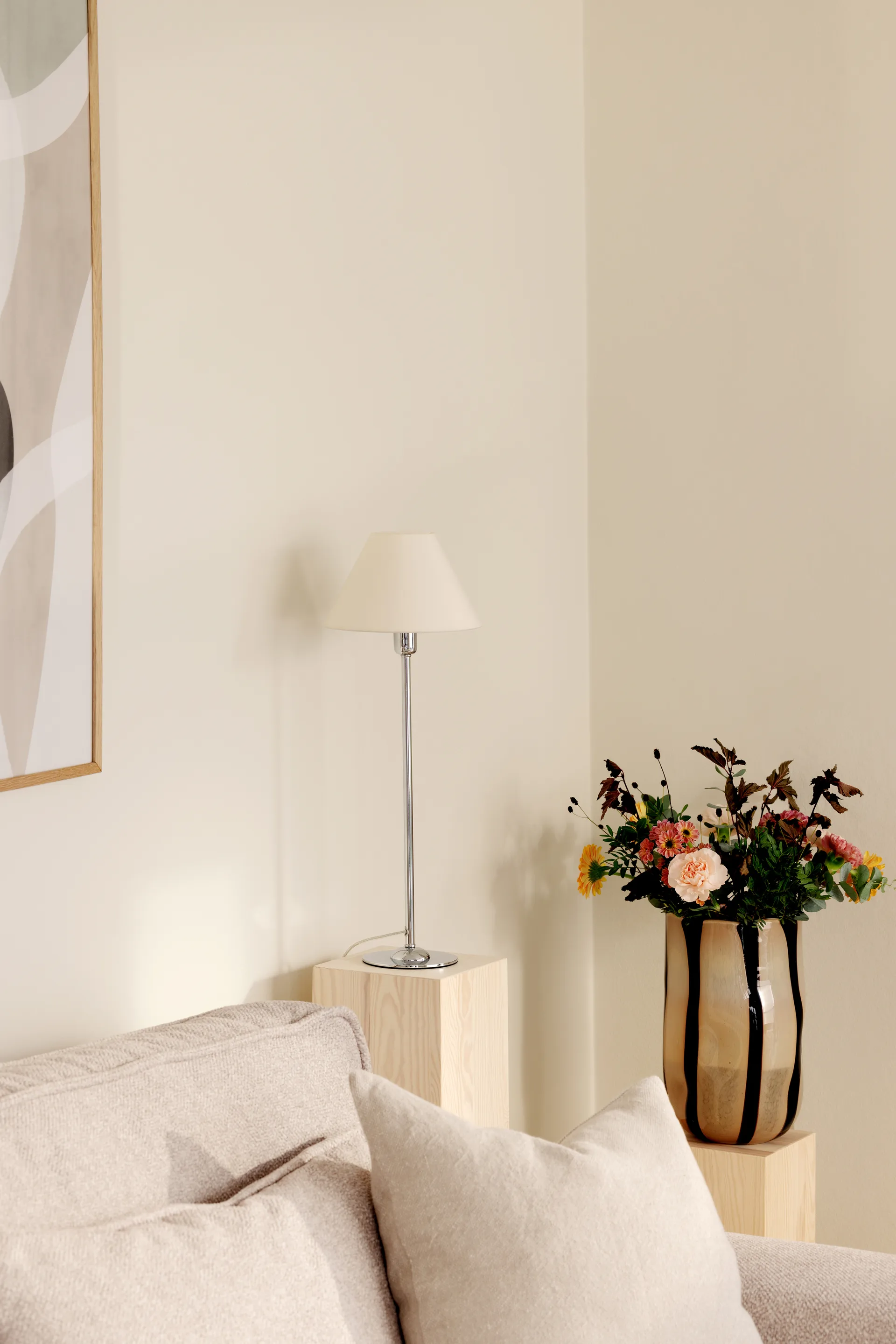 Iris 20 lampeskærm, Creme Globen Lighting