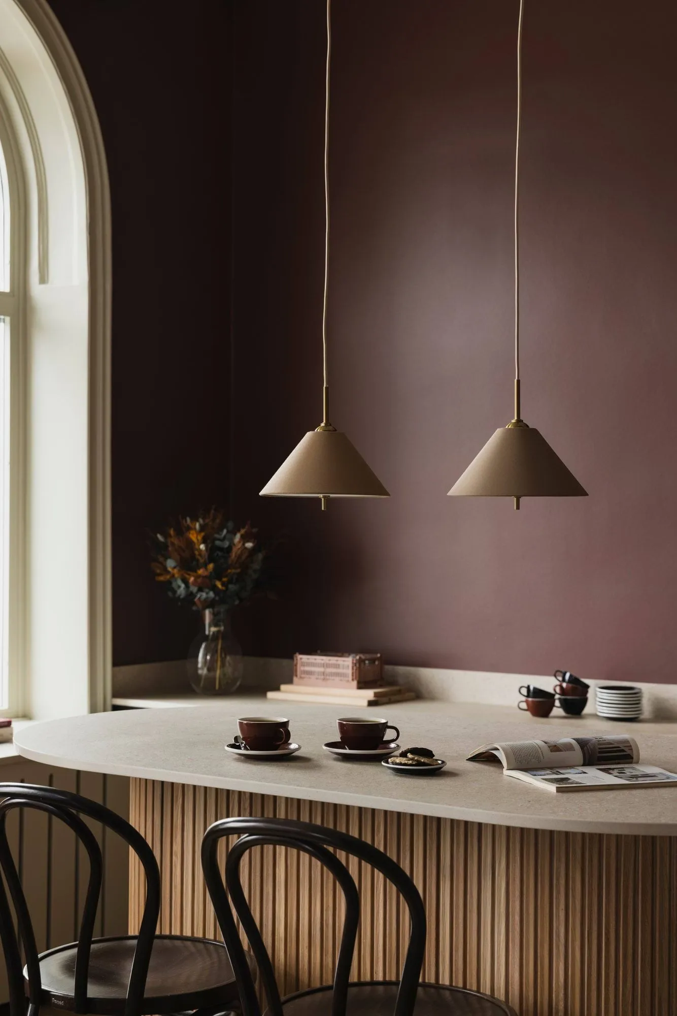 Iris pendel 25, Mocha (brun) Globen Lighting