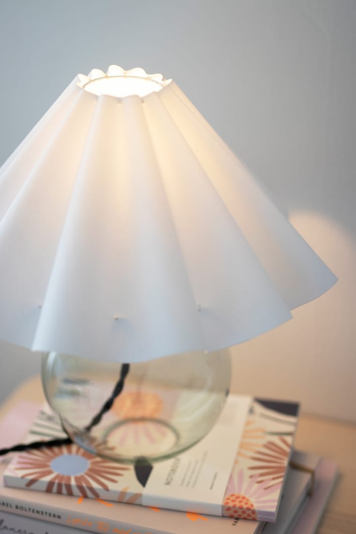 Judith bordlampe Ø30 cm, Grøn/Hvid Globen Lighting