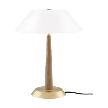 Ligna bordlampe - Eg-råmessing, Ø29x39,2 cm - Globen Lighting