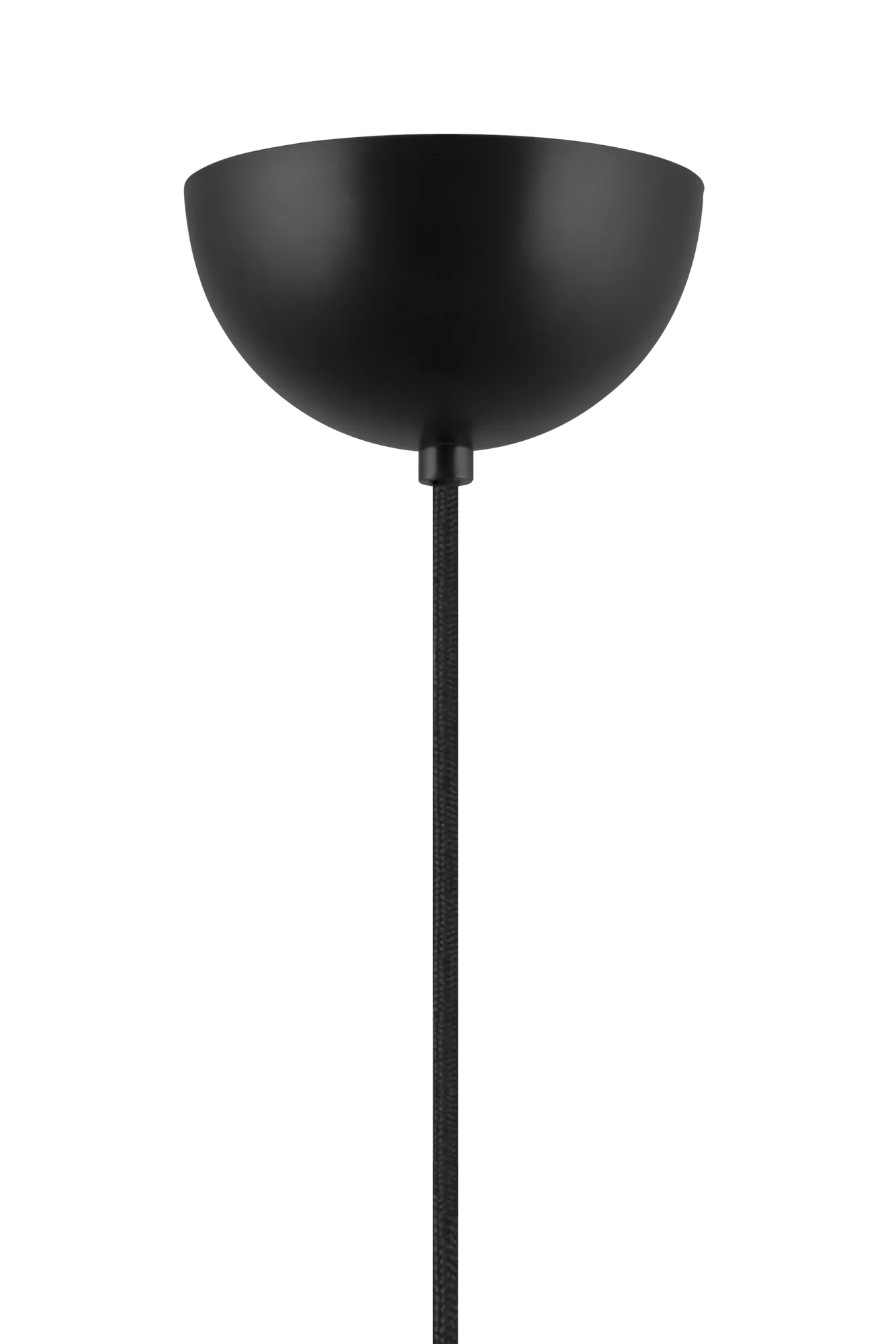 Lou pendel , 3, hvid bouclé-sort, 46x46 cm Globen Lighting