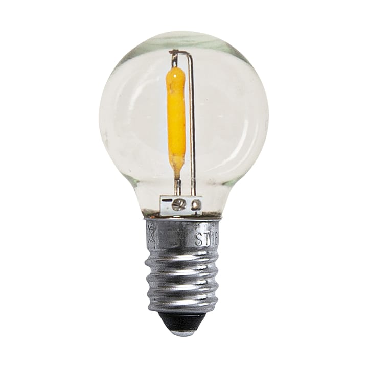 Lyskilde E10 LED Globe 0,5W 3-pak - Klar - Globen Lighting