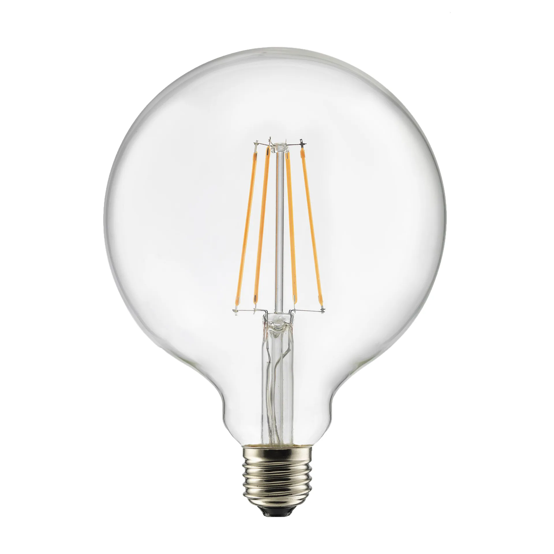 Lyskilde E27 LED-globe 125, Klar Globen Lighting