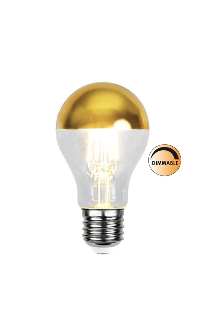 Lyskilde LED 352-95 topreflekteret dæmpbar E27 - Guld - Globen Lighting