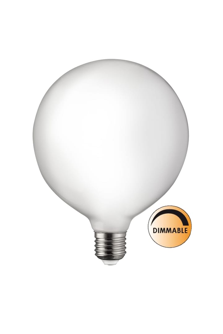 Lyskilde LED dæmpbar 125 mm E27, Opal Globen Lighting