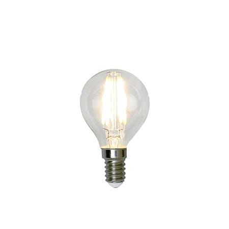 Lyskilde LED filament Kugle 3,2W dæmpbar E14 - Klar - Globen Lighting