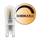 Lyskilde LED G9, Klar Globen Lighting