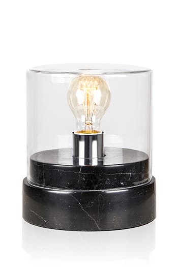 Marmi Wide bordlampe, Sort Globen Lighting